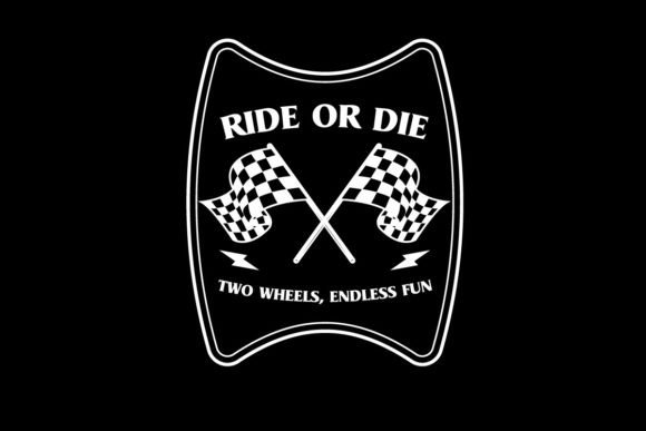 Ride or Die Quotes Graphic Design: Bold Streetwear Typography