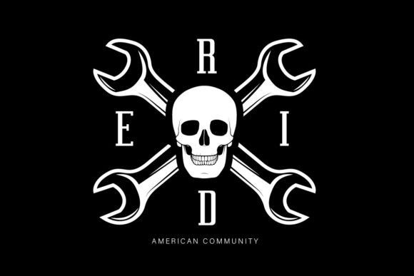 Urban Edge: Cross Skull Graphic Design for Streetwear