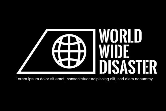 Worldwide Disaster Graphic Tee: Urban Edge Meets Design Flexibility